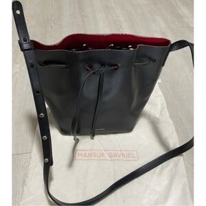 Mansur Gavriel Black Crossbody Bag
